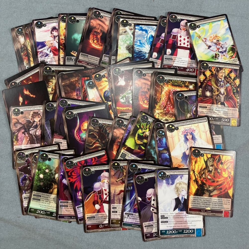 Cheshire Cat, the Grinning Remnant Force of Will TAT-039 SR Card Lot